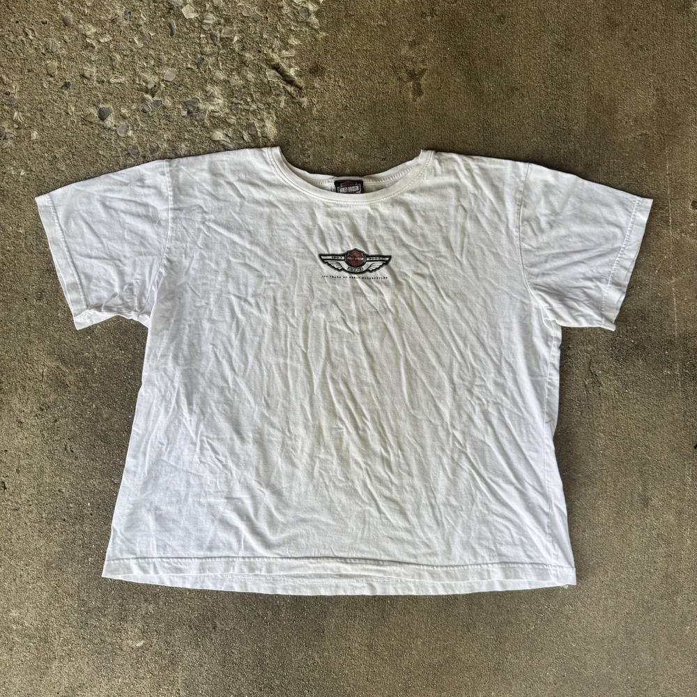 Women's Harley Davidson T-Shirt Biker Motorcycle‎ Y2K